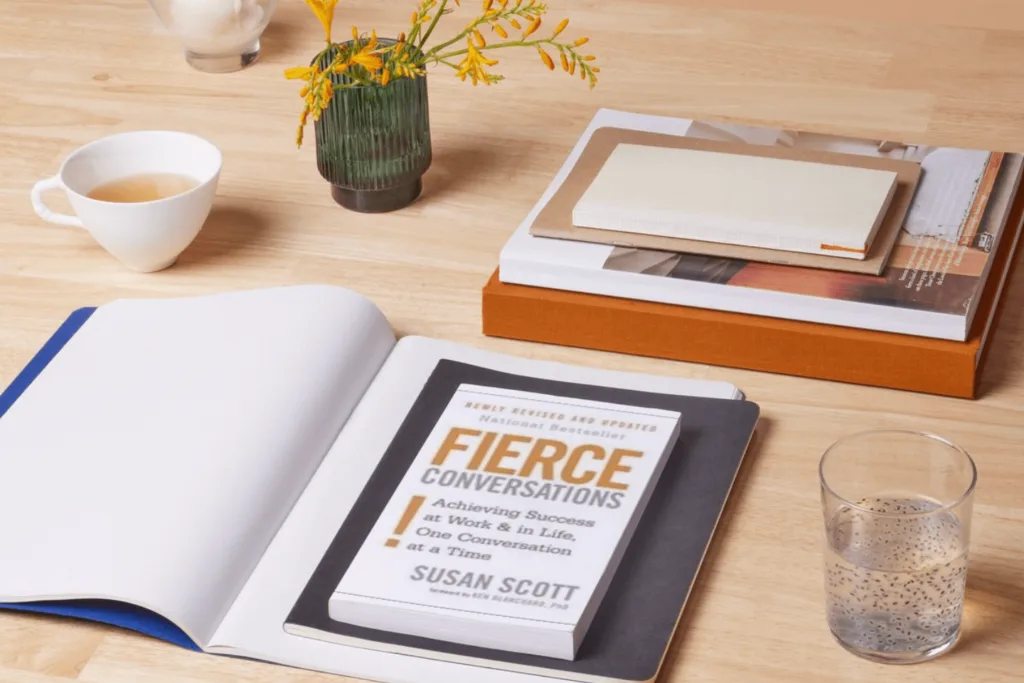 "Fierce Conversations: Achieving Success at Work and in Life One Conversation at a Time" by Susan Scott