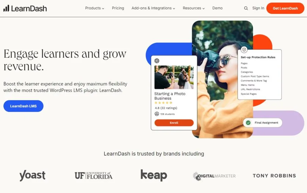 LearnDash WordPress plugin for online courses
