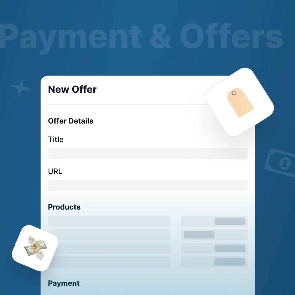 upcoach Online Payments feature screenshot