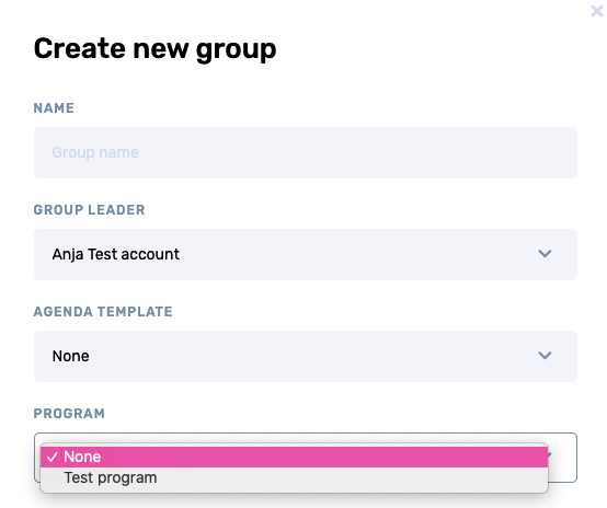 add-program-to-the-group | upcoach coaching platform