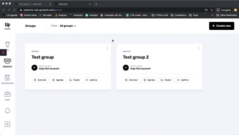 adding-clients | upcoach coaching platform