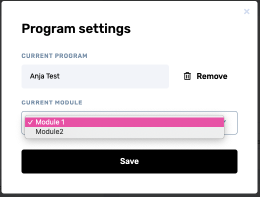 program-settings | upcoach coaching platform