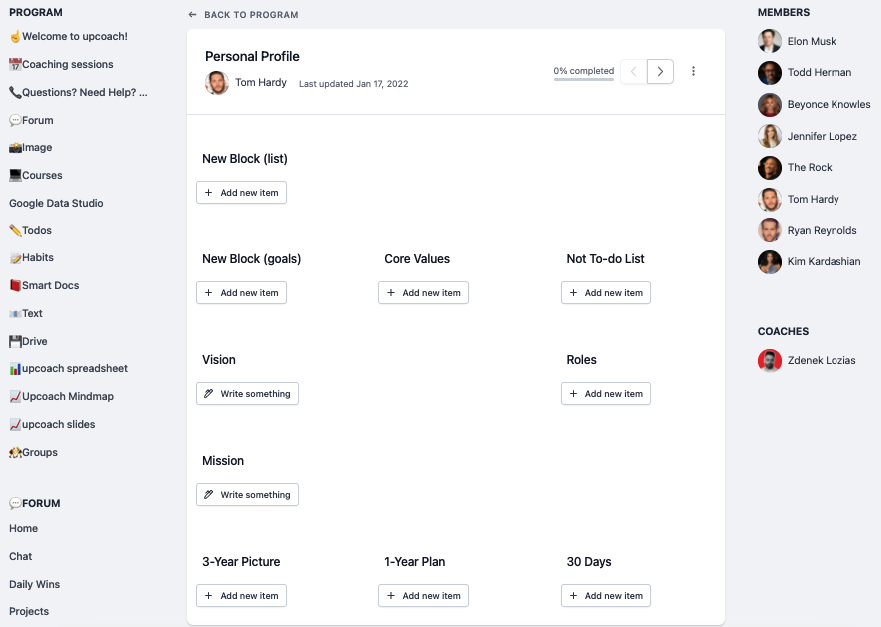 image | upcoach coaching platform