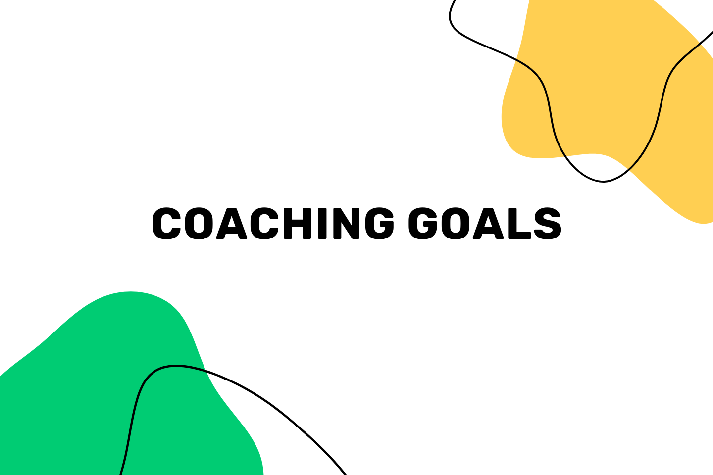 coaching goals