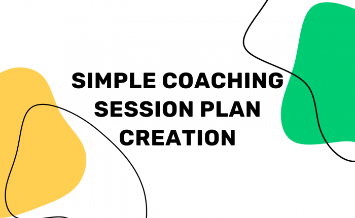 coaching session plan