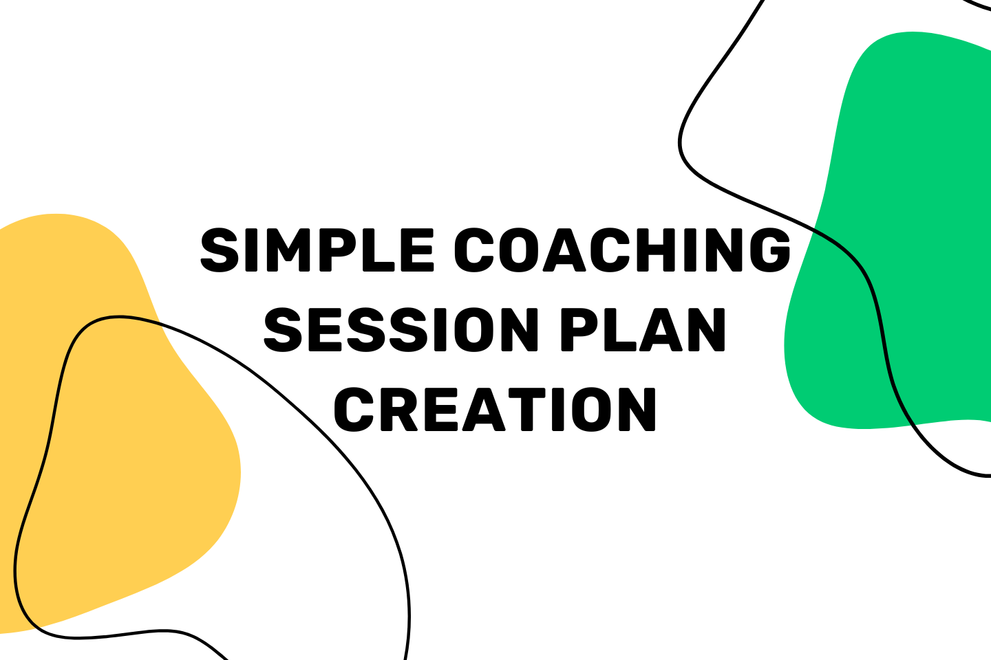 coaching session plan