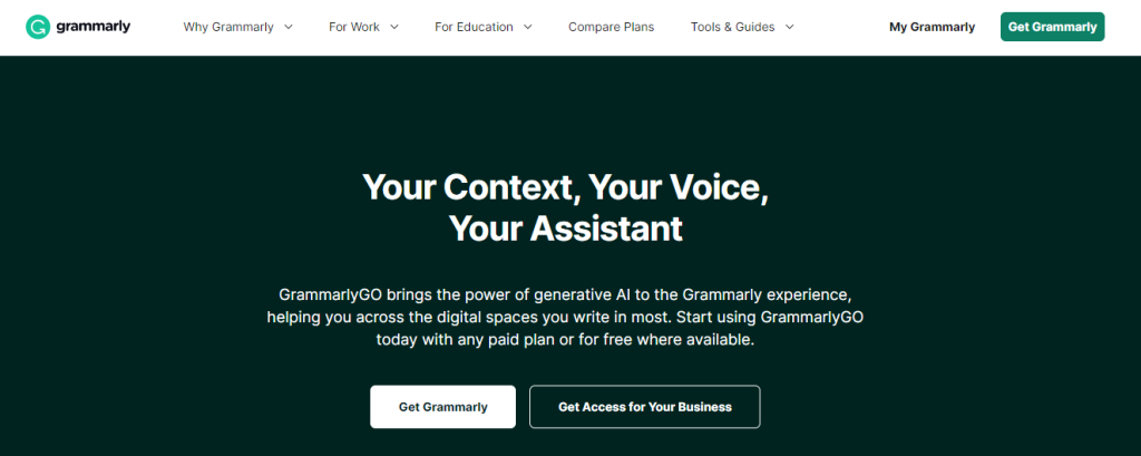 grammarlygo | upcoach coaching platform