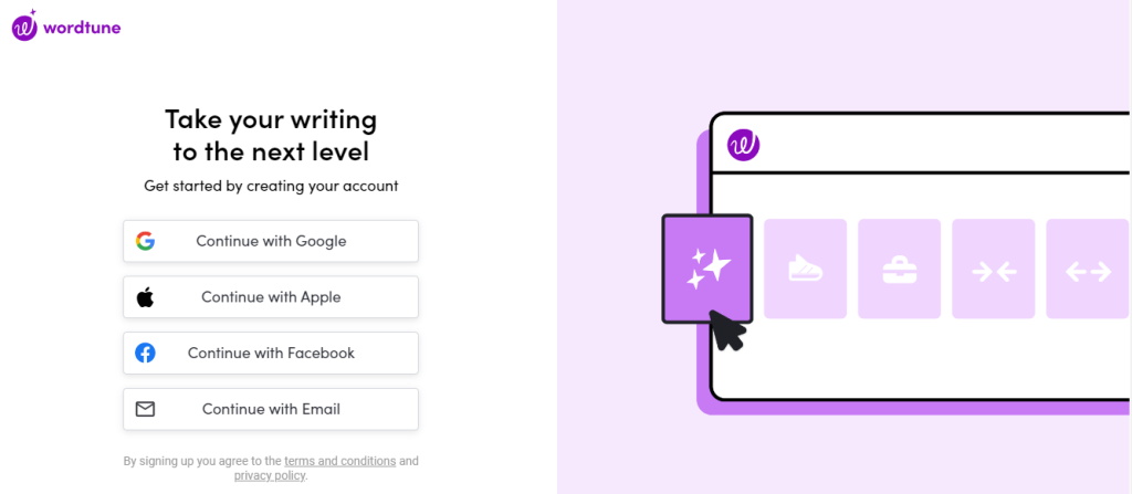 wordtune | upcoach coaching platform