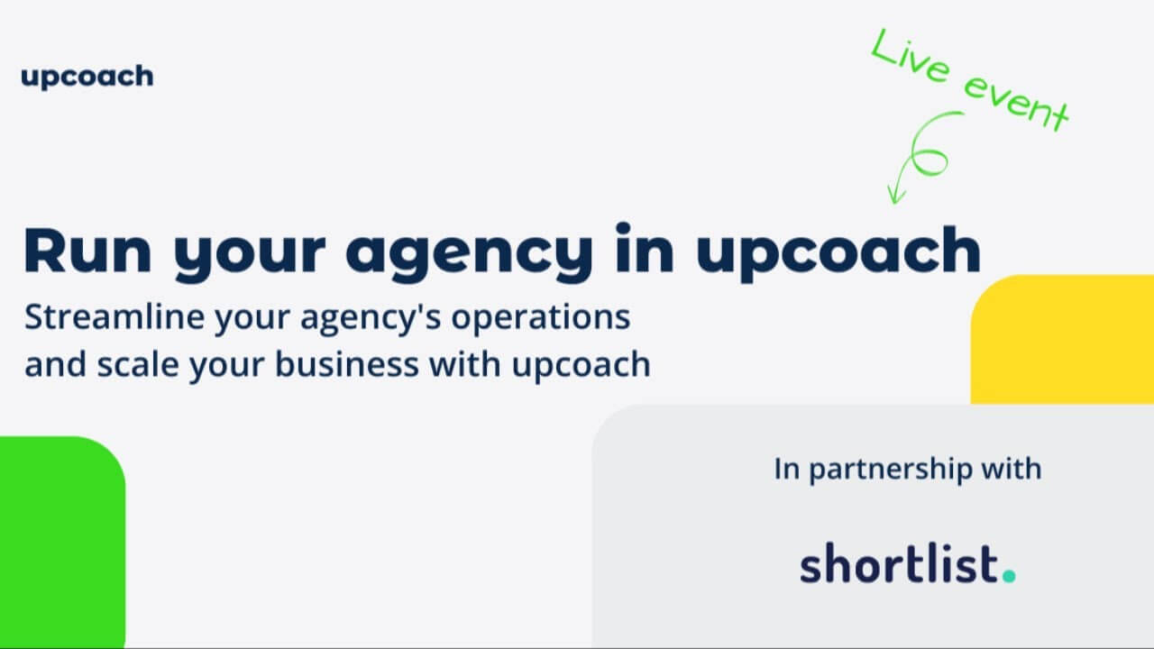run your agency in upcoach