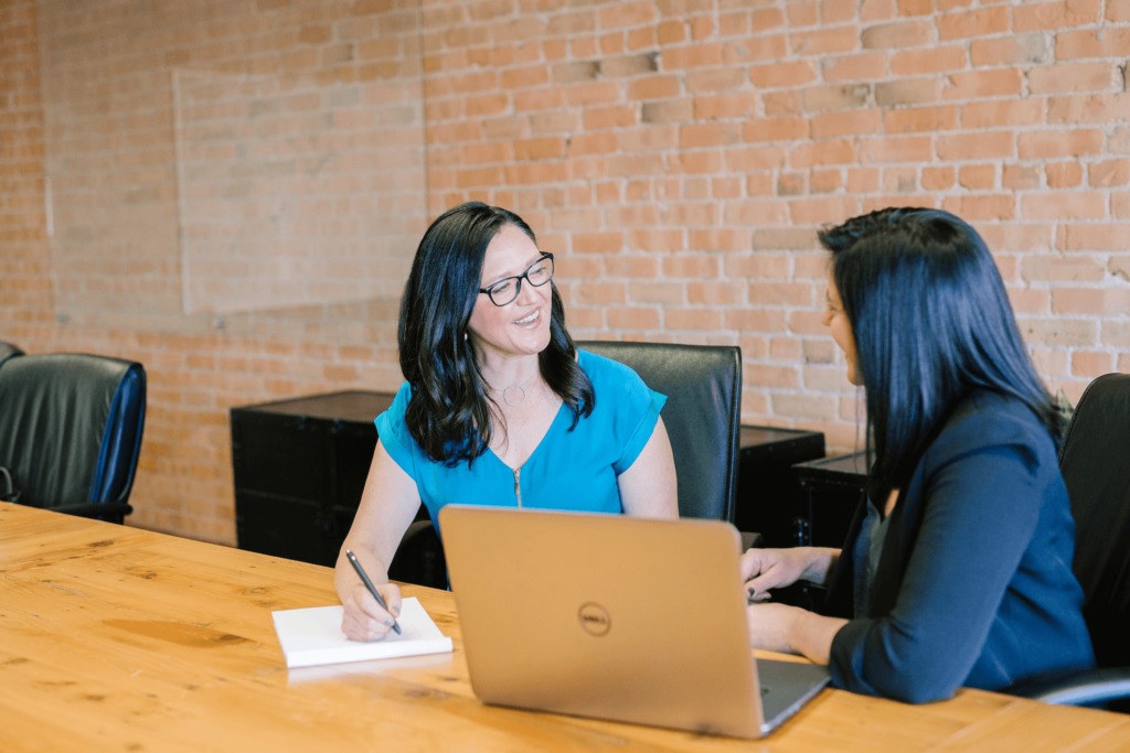 A life coach putting active listening in practice.