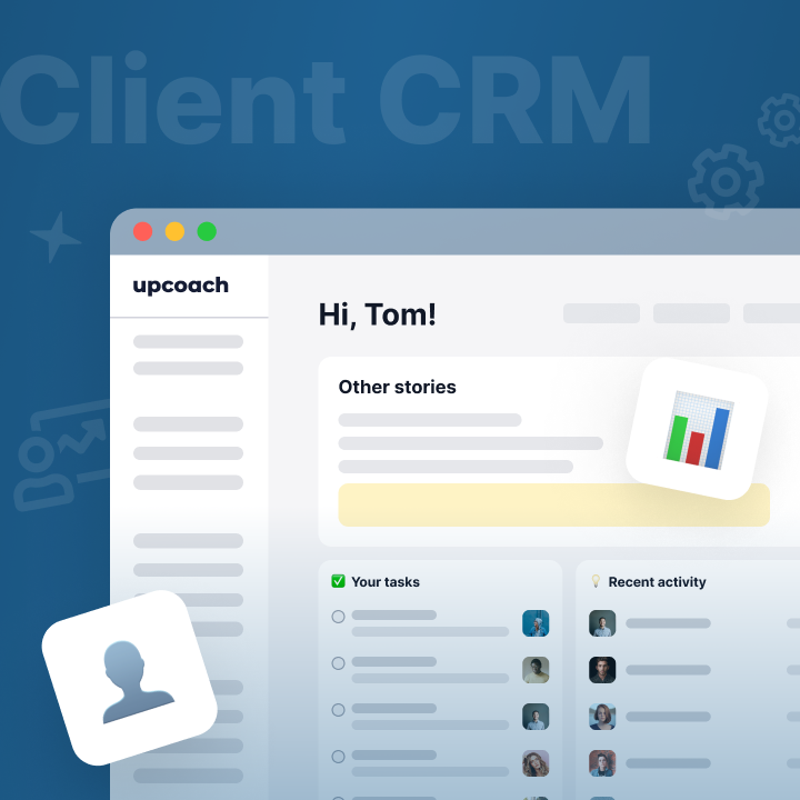 upcoach client crm