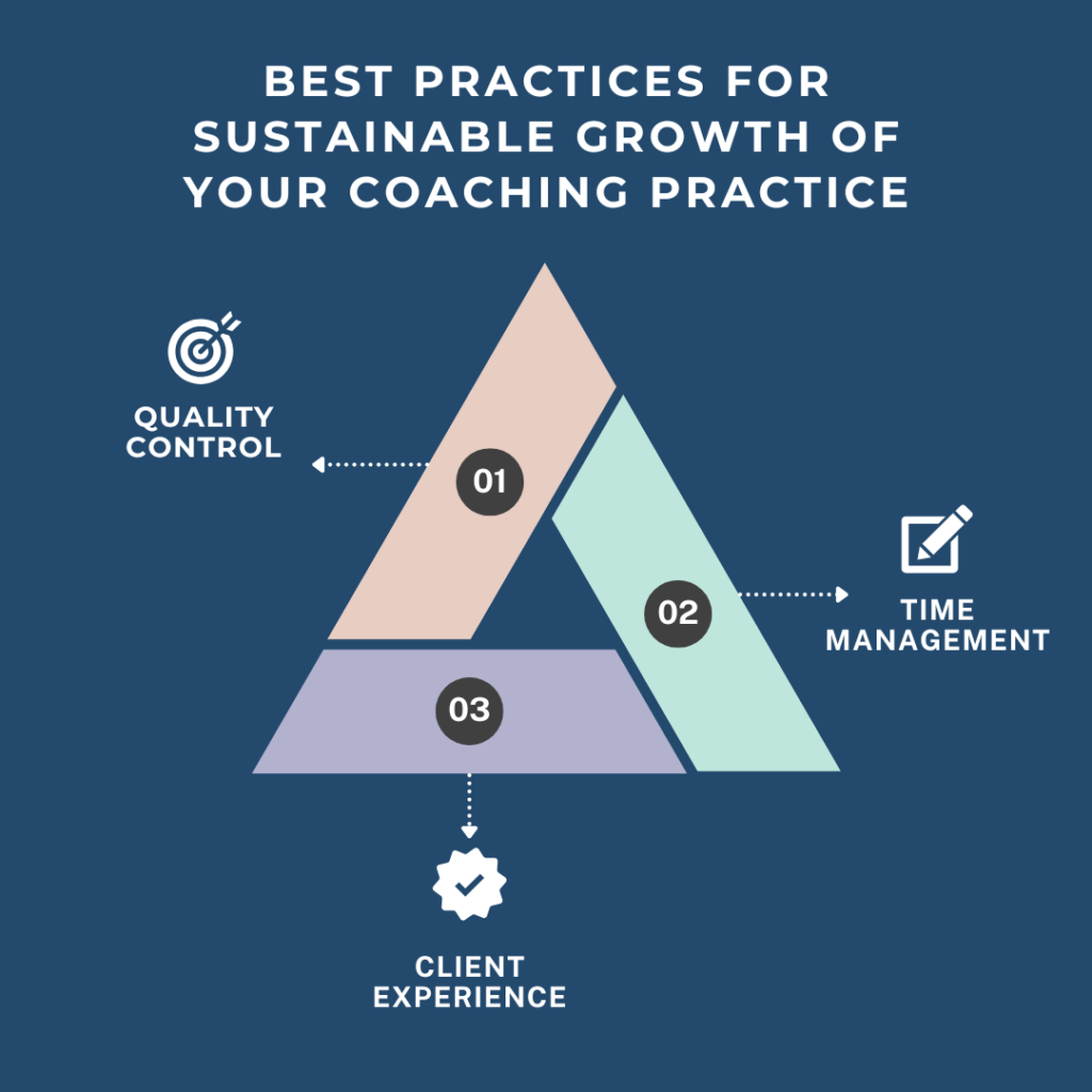 Best Practices for Sustainable Growth | upcoach coaching platform Best Practices for Sustainable Growth of Your Coaching Practice